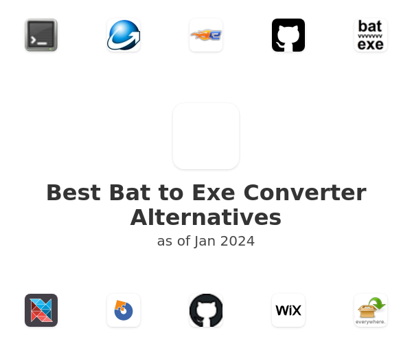 Best Bat to Exe Converter Alternatives