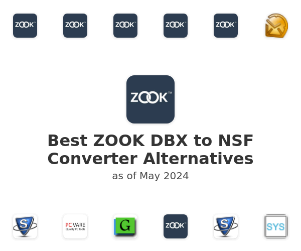 Best ZOOK DBX to NSF Converter Alternatives