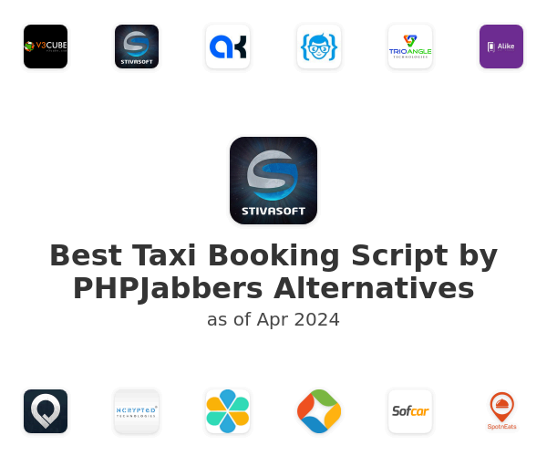 Best Taxi Booking Script by PHPJabbers Alternatives