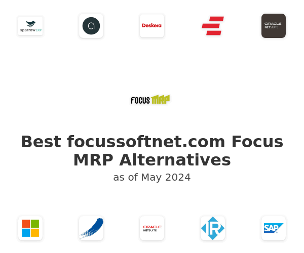Best focussoftnet.com Focus MRP Alternatives