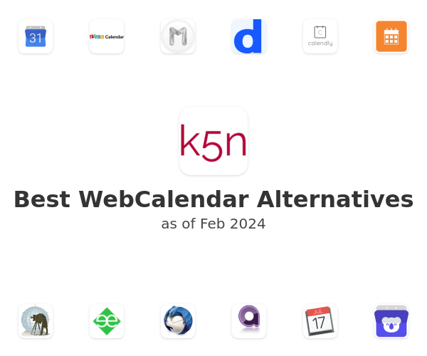 Best WebCalendar Alternatives