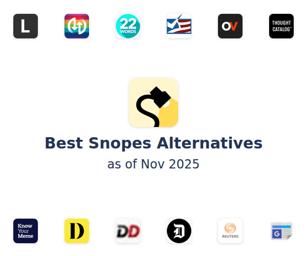 Best Snopes Alternatives