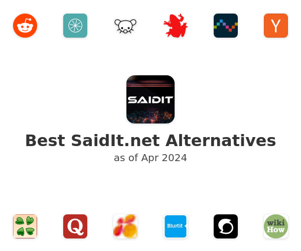 Best SaidIt.net Alternatives