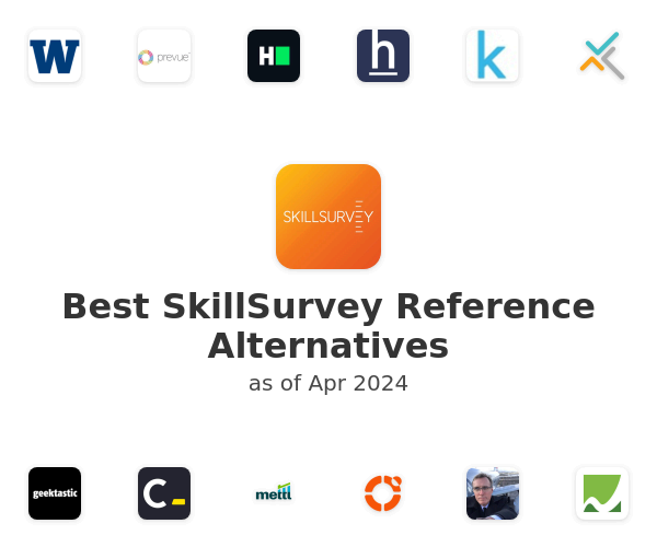 Best SkillSurvey Reference Alternatives