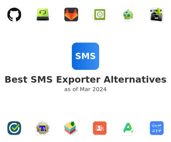 Best SMS Exporter Alternatives