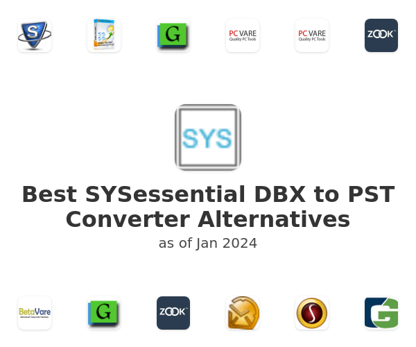 Best SYSessential DBX to PST Converter Alternatives