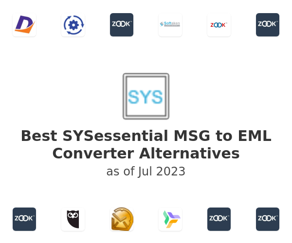 Best SYSessential MSG to EML Converter Alternatives