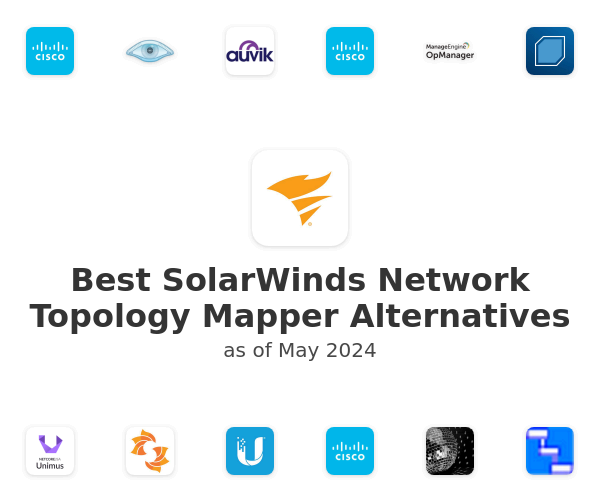 Best SolarWinds Network Topology Mapper Alternatives