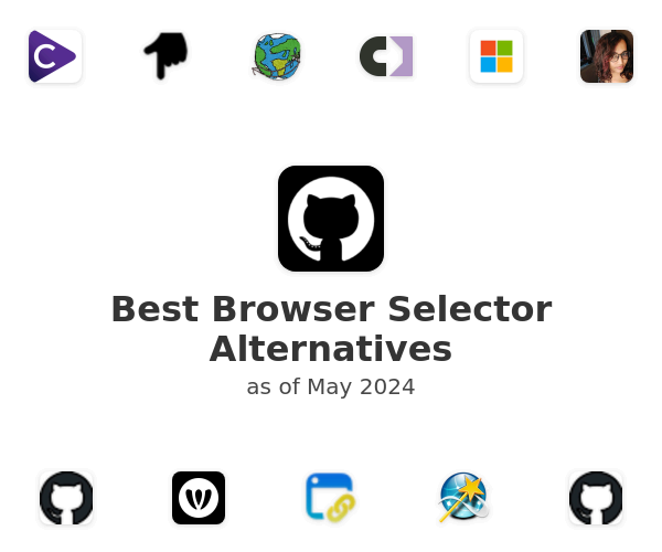 Best Browser Selector Alternatives