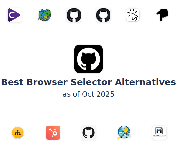 Best Browser Selector Alternatives