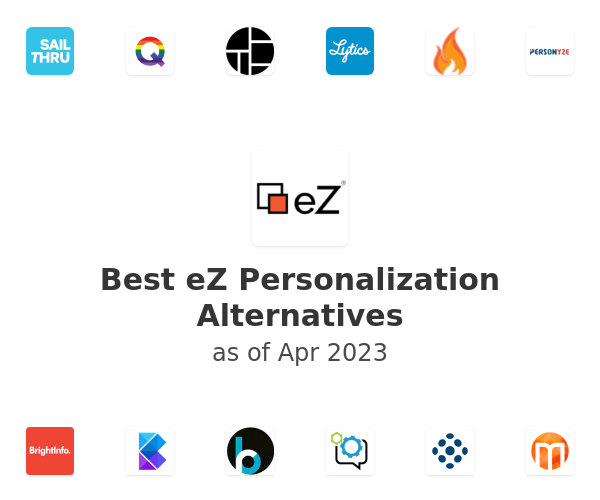 Best eZ Personalization Alternatives