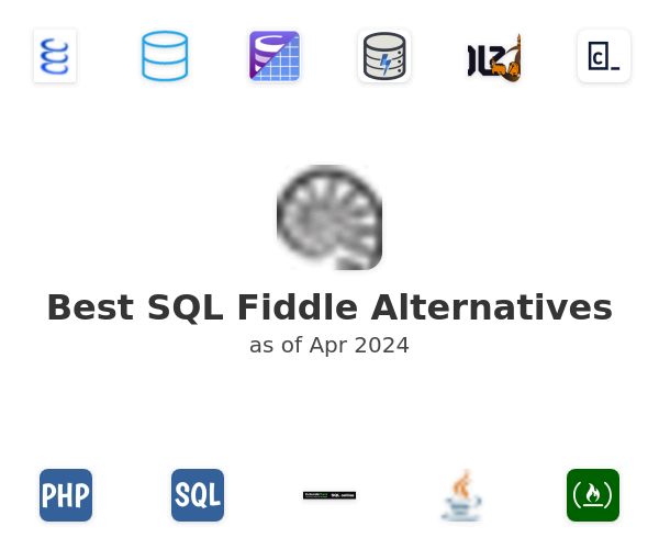Best SQL Fiddle Alternatives