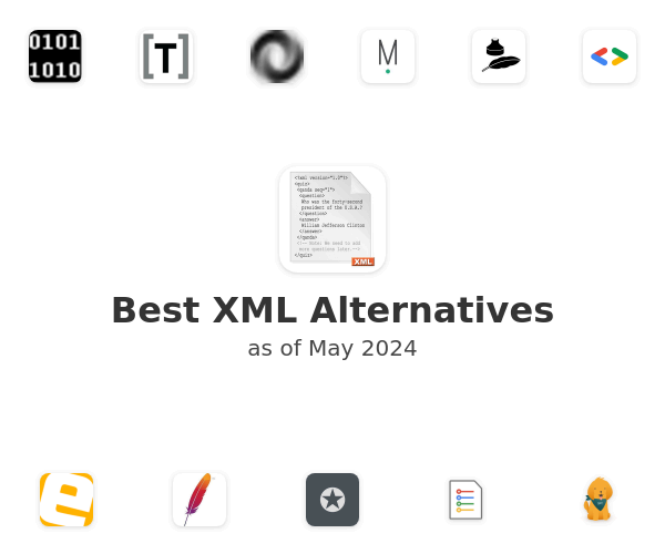 Best XML Alternatives