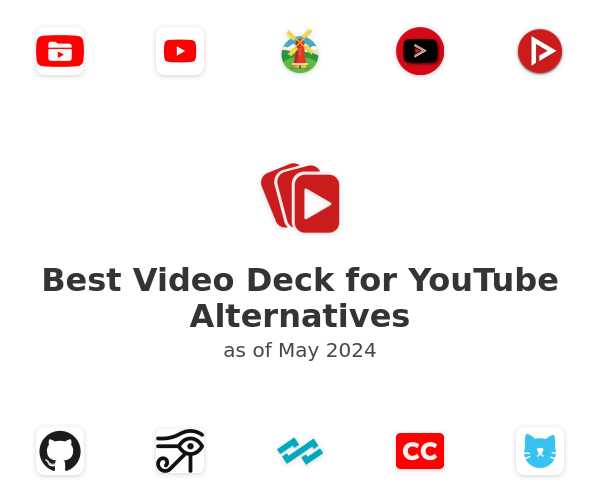 Best Video Deck for YouTube Alternatives