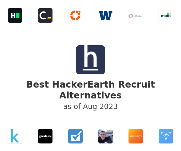 Best HackerEarth Recruit Alternatives