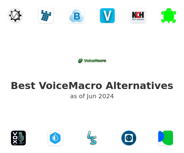 Best VoiceMacro Alternatives