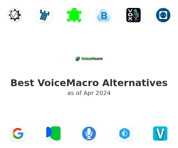Best VoiceMacro Alternatives