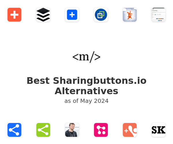 Best Sharingbuttons.io Alternatives