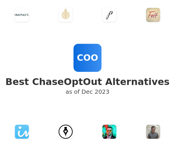 Best ChaseOptOut Alternatives