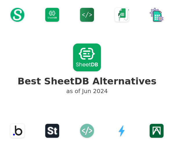 Best SheetDB Alternatives
