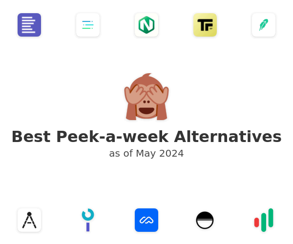 Best Peek-a-week Alternatives
