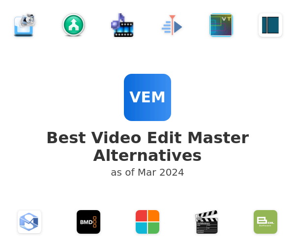 Best Video Edit Master Alternatives