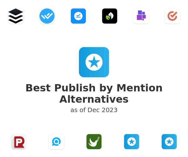 Best Publish by Mention Alternatives