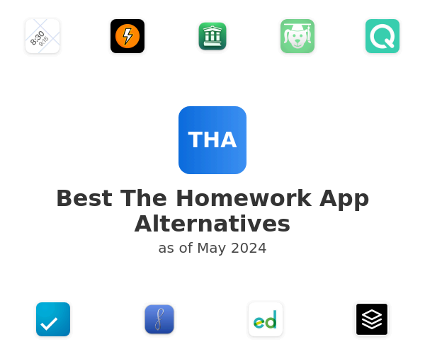 Best The Homework App Alternatives