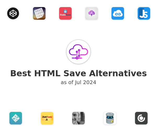 Best HTML Save Alternatives