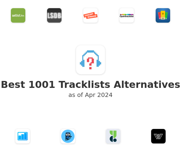 Best 1001 Tracklists Alternatives