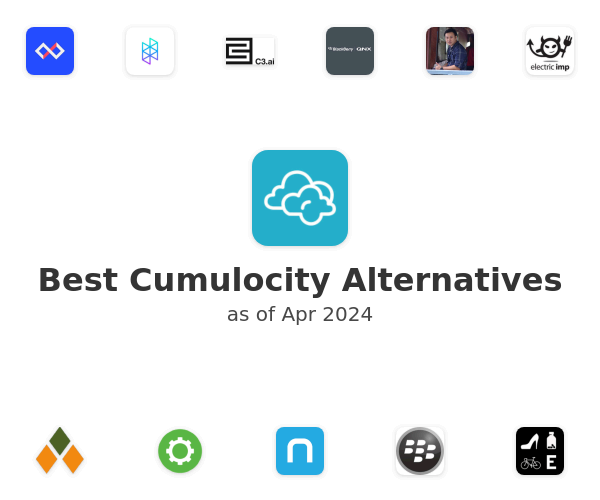 Best Cumulocity Alternatives