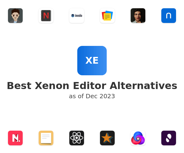 Best Xenon Editor Alternatives