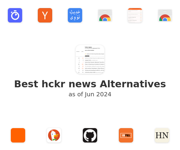 Best hckr news Alternatives