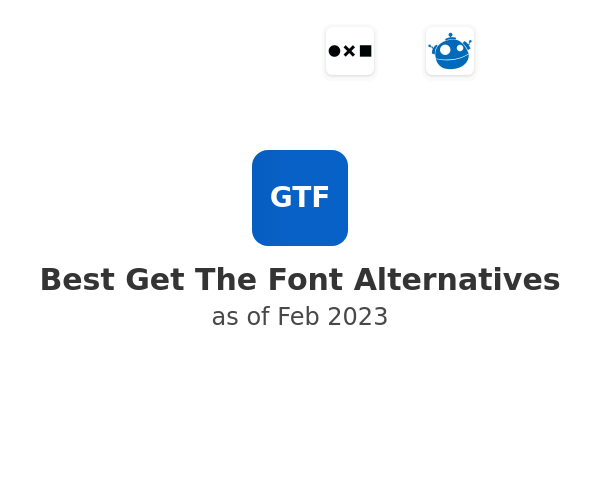 Best Get The Font Alternatives