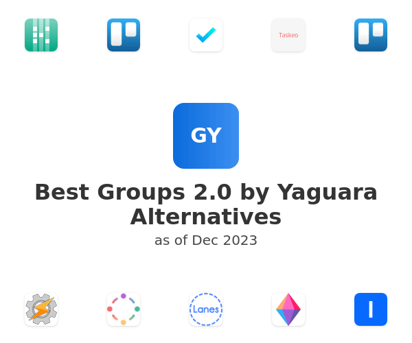 Best Groups 2.0 by Yaguara Alternatives