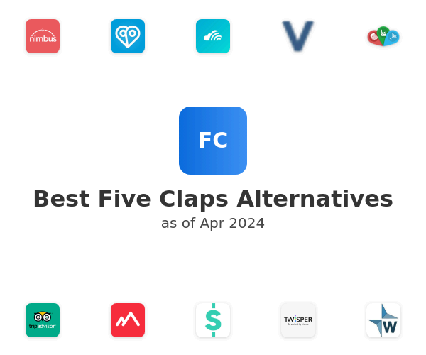 Best Five Claps Alternatives