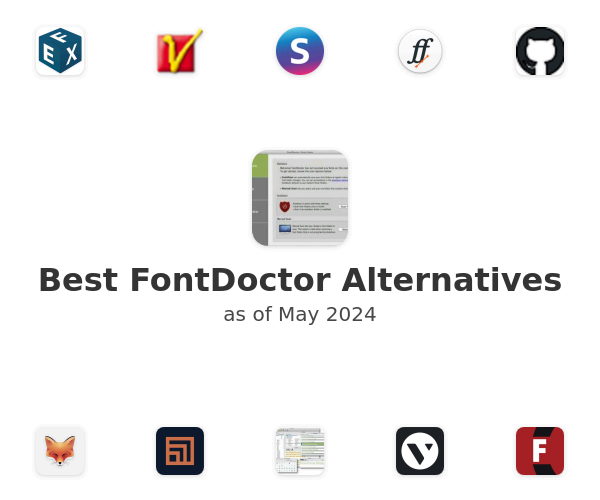 Best FontDoctor Alternatives