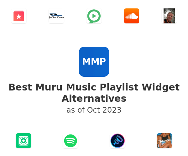 Best Muru Music Playlist Widget Alternatives