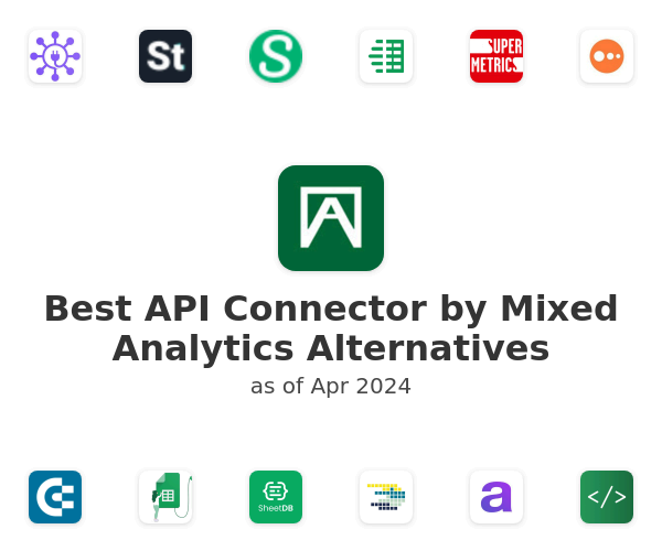 Best API Connector by Mixed Analytics Alternatives