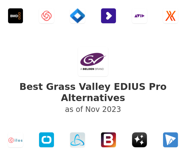 Best Grass Valley EDIUS Pro Alternatives