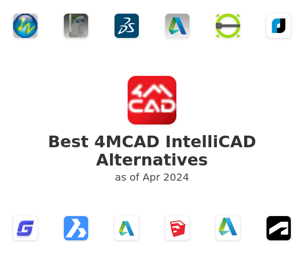 Best 4MCAD IntelliCAD Alternatives