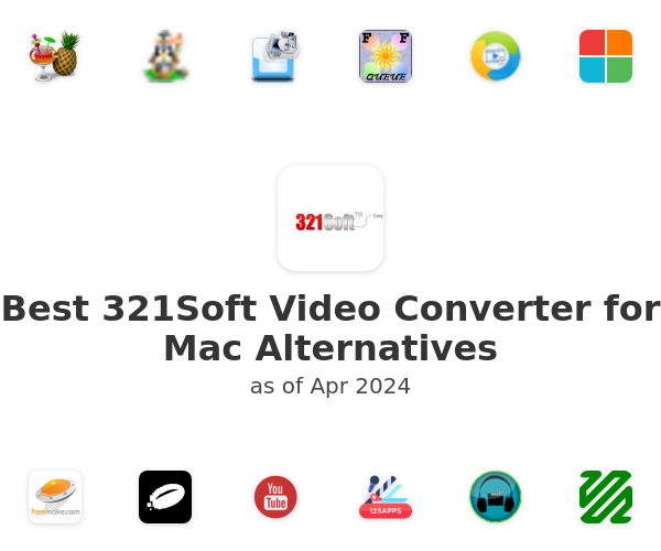 Best 321Soft Video Converter for Mac Alternatives