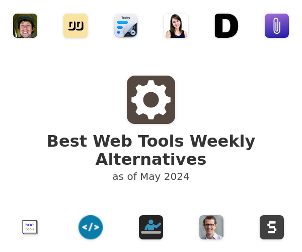 Best Web Tools Weekly Alternatives