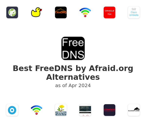 Best FreeDNS by Afraid.org Alternatives