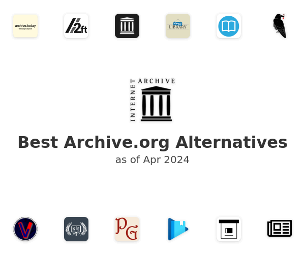 Best Archive.org Alternatives