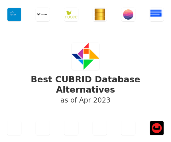 Best CUBRID Database Alternatives