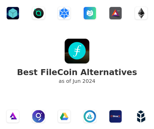 Best FileCoin Alternatives