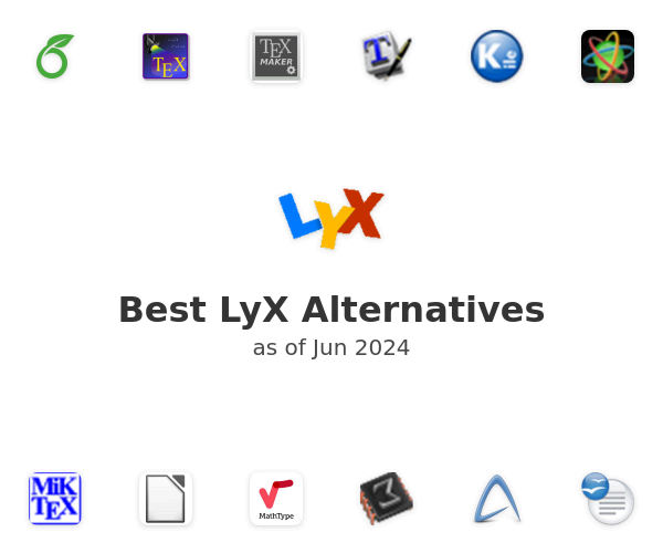 Best LyX Alternatives