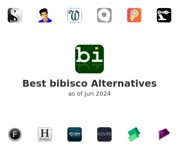 Best bibisco Alternatives