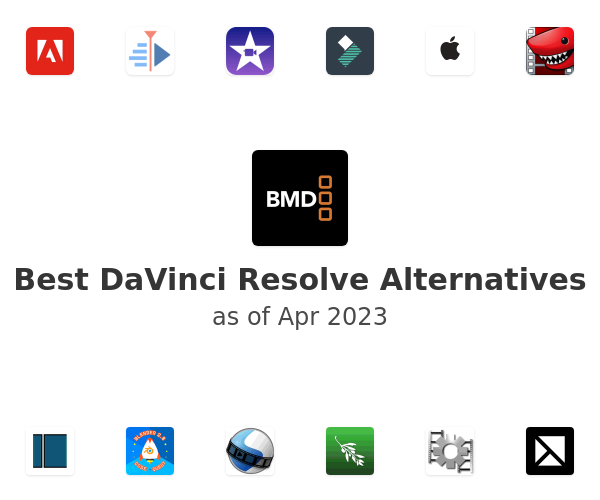 Best DaVinci Resolve Alternatives